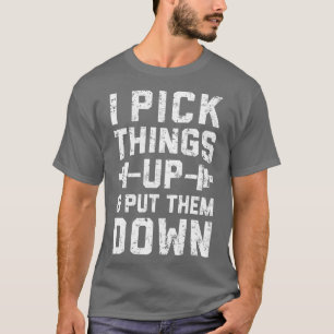 Camiseta Recojo las cosas y las puse a los hombres del gimn