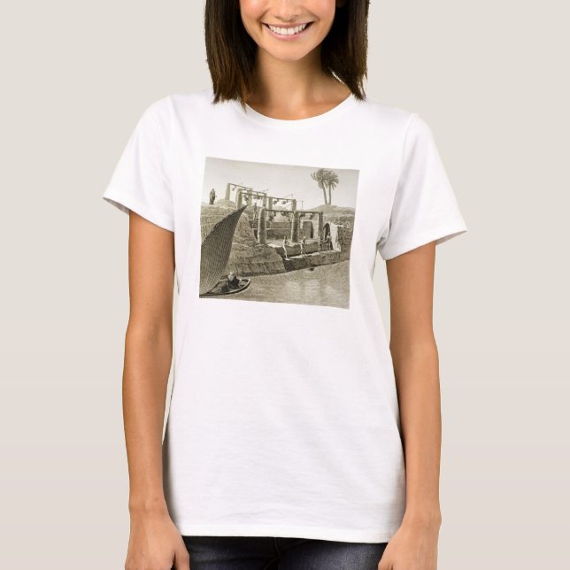 Camiseta Recolección de agua del Nilo, placa 6 de Volúmenes (Anverso)
