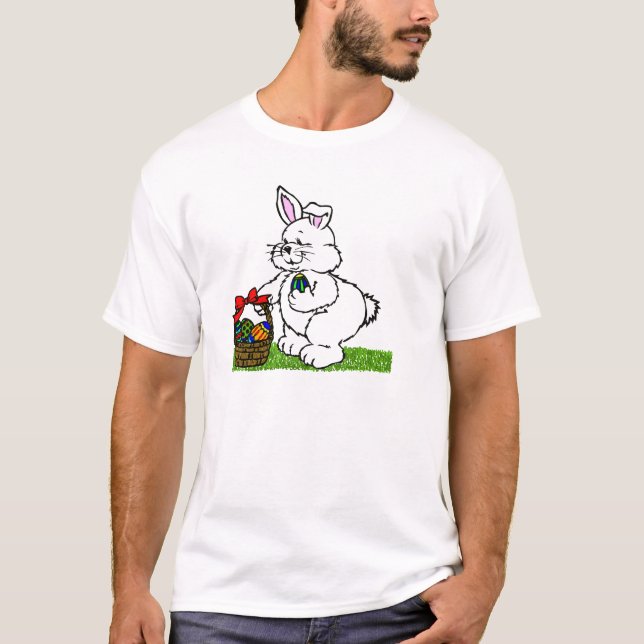 Camiseta Recolección de huevos de Pascua (Anverso)