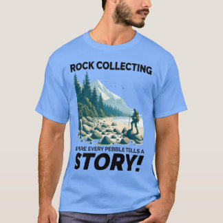 Camiseta Recolección de rocas de guijarros Coleccionistas d