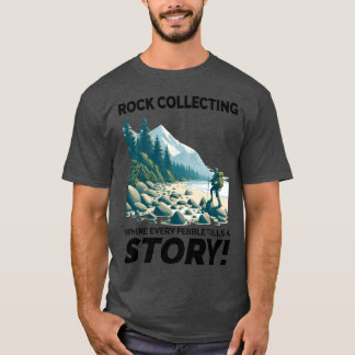 Camiseta Recolección de rocas de guijarros Coleccionistas d