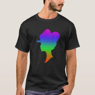 Camiseta Recolección De Sombras De Gorras En Color Arcoiris