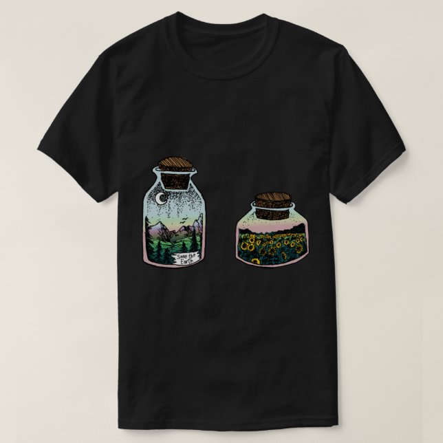 Camiseta Recolectar momentos, no cosas (Diseño del anverso)