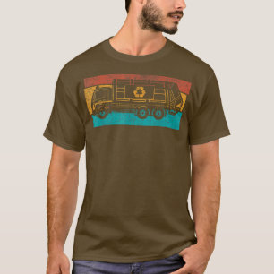 Camiseta Recolector de basura de camión de basura reciclaje