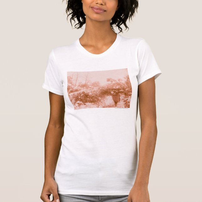 Camiseta Recolector de madera de la mujer (Anverso)