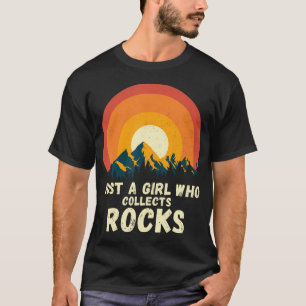Camiseta Recolector de rocas Geólogo Cazador de geodas