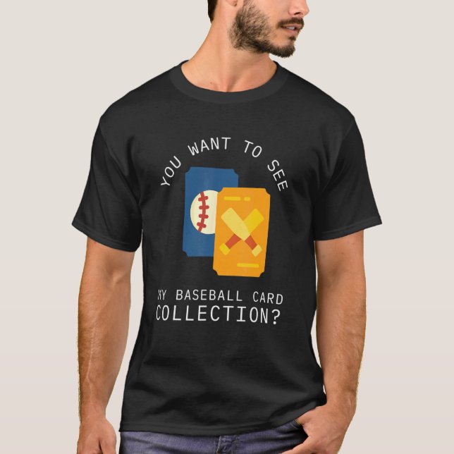 Camiseta Recolector De Tarjetas De Béisbol Y Memorabilis De (Anverso)