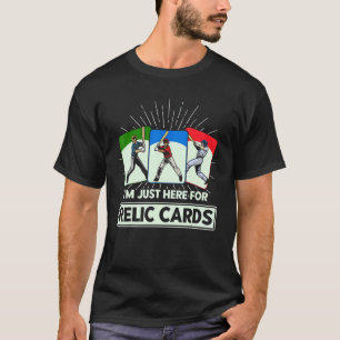 Camiseta Recolector de tarjetas de deporte Tarjeta de béisb