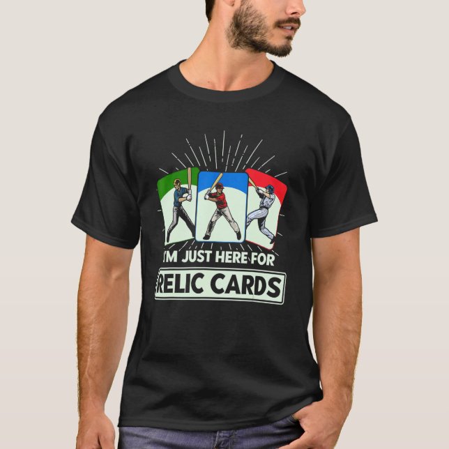 Camiseta Recolector de tarjetas de deporte Tarjeta de béisb (Anverso)