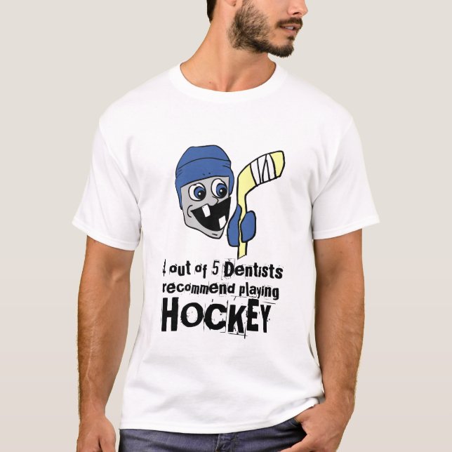Camiseta Recomiende el hockey (Anverso)
