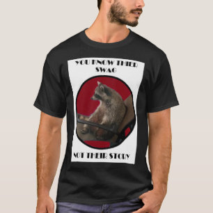 Camiseta Reconocer el mapache