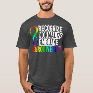 Camiseta Reconocer la Normalización de Adoptar la Neurodive