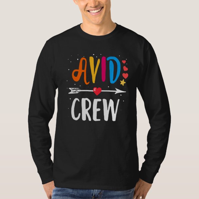 Camiseta Reconocimiento de docentes del programa Team Avid (Anverso)