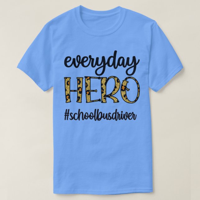 Camiseta Reconocimiento de los conductores de los autobuses (Diseño del anverso)