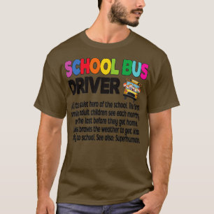 Camiseta Reconocimiento de los conductores de los autobuses