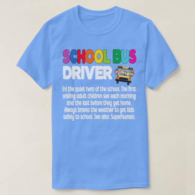 Camiseta Reconocimiento de los conductores de los autobuses (Diseño del anverso)