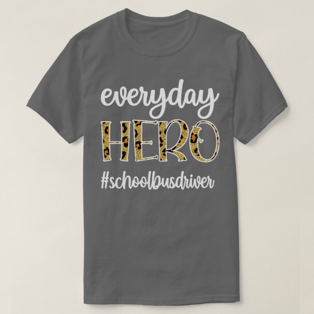 Camiseta Reconocimiento de los conductores de los autobuses (Diseño del anverso)