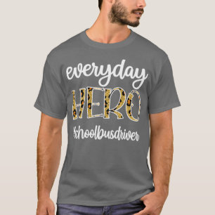 Camiseta Reconocimiento de los conductores de los autobuses