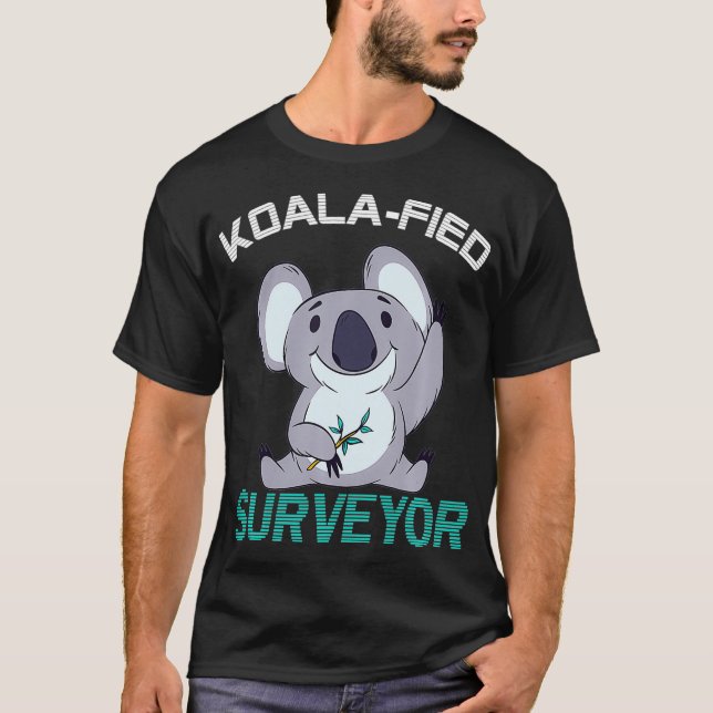 Camiseta Reconocimiento de tierras Koalafied Calificado (Anverso)