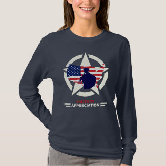 Camiseta Reconocimiento militar de los Estados Unidos