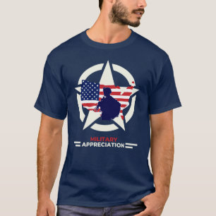 Camiseta Reconocimiento militar de los Estados Unidos