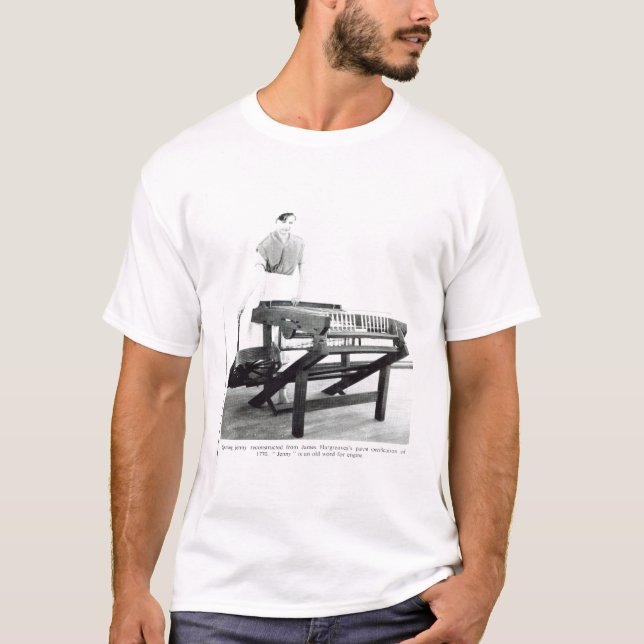 Camiseta Reconstrucción de Jenny giro de Hargreaves de ' (Anverso)