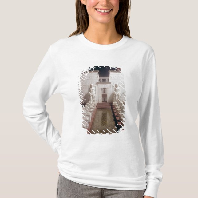 Camiseta Reconstrucción del gran templo del Amon, (Anverso)
