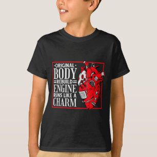 Camiseta Reconstrucción del motor del cuerpo original, ciru
