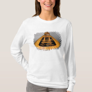 Camiseta Reconstrucción modelo del diseño de da Vinci