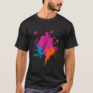 Camiseta Recopilación de Diseño de Splash Coloroso de Mater