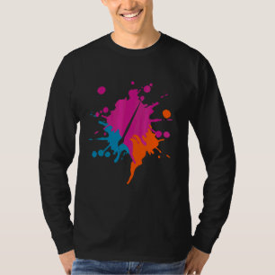 Camiseta Recopilación de Diseño de Splash Coloroso de Mater
