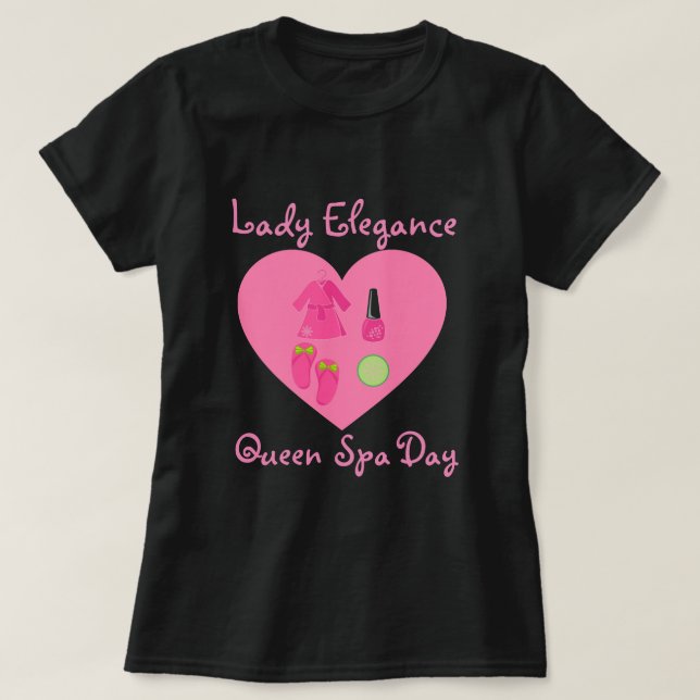 CAMISETA RECOPILACIÓN DE ELEGANCIA DE LADY (Diseño del anverso)