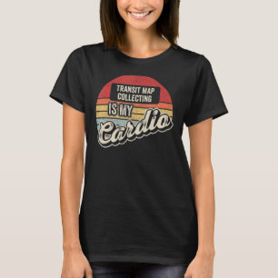 Camiseta Recopilación De Mapa De Tránsito Es Mi Retro Cardi