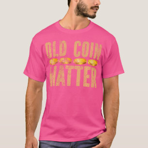 Camiseta Recopilación de numismática de colección de moneda