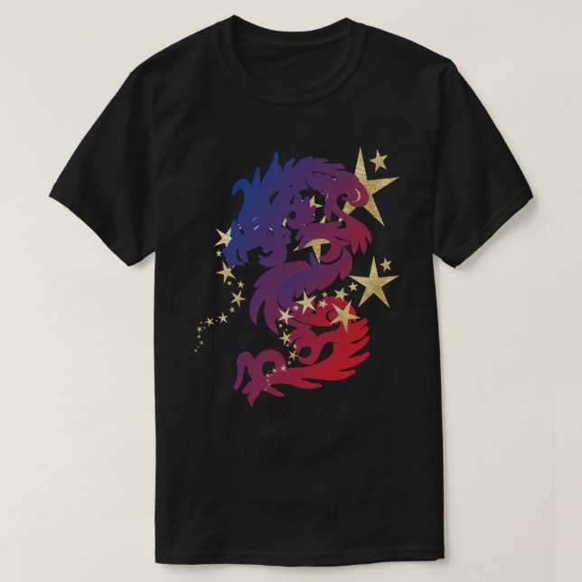 CAMISETA RECOPILACIÓN DEL CONJUNTO DE DRAGONES DE ESTRELLAS (Diseño del anverso)