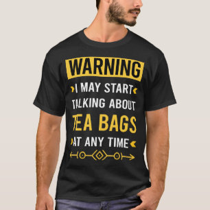 Camiseta Recopilador de la bolsa de té de advertencia