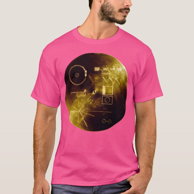 Camiseta Récord de oro de Voyager (Anverso)