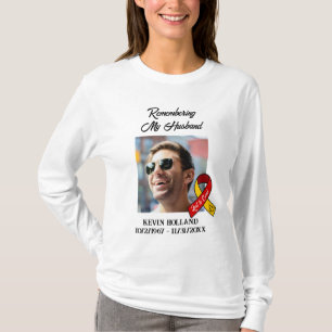 Camiseta Recordando a mi marido Monumento conmemorativo p