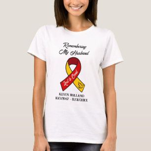 Camiseta Recordando a mi marido Monumento conmemorativo p