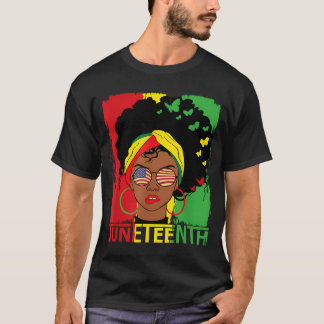 Camiseta Recordando a mis antepasados la libertad negra
