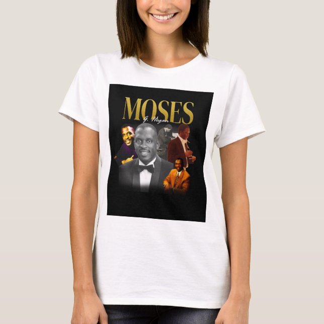 Camiseta Recordando a Moses G. Hogan: Un tributo (Anverso)