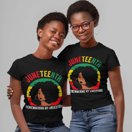 Camiseta Recordando a nuestros antepasados