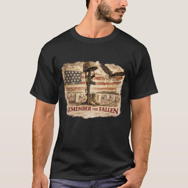 CAMISETA RECORDAR A LOS CAÍDOS (Anverso)