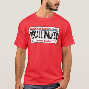 Camiseta Recordar a Walker - Diseño de la Placa de Matrícul