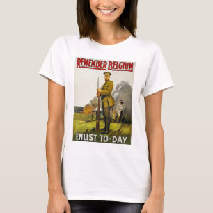 Camiseta Recordar Bélgica