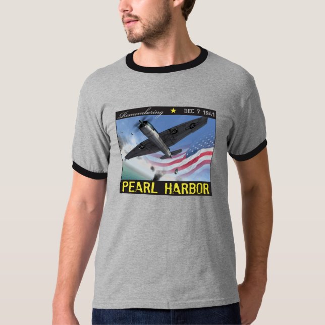 Camiseta Recordar el Pearl Harbor (Anverso)