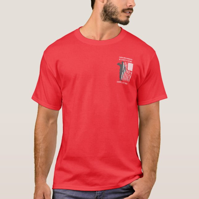 Camiseta Recordar todos los implementados (Anverso)