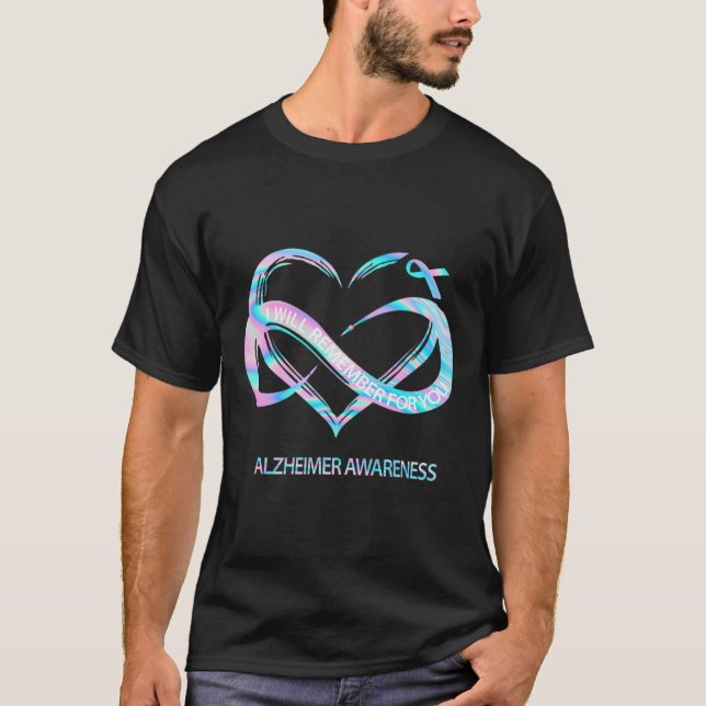 Camiseta Recordará Para Usted Alzheimerheimer Awareness Cu (Anverso)