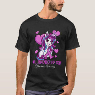 Camiseta Recordaré Por Ti La Conciencia De Alzheimer