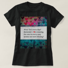 Camiseta Recordatorio 1 Falta un Corazón
